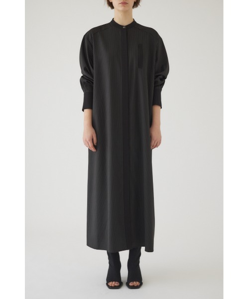 リムアーク新品紙タグ付き⭐️Stripe shirt OPストライプシャツワンピ RIM.ARK シャツワンピース Stripe shirt OP ストライプシャツ