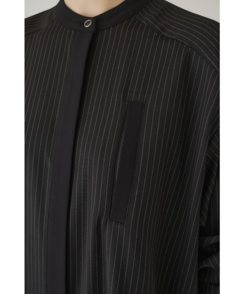 RIM.ARK シャツワンピース Stripe shirt OP ストライプシャツ