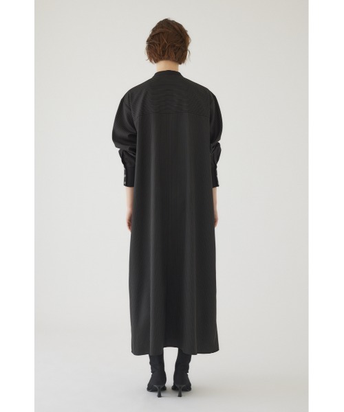 RIM.ARK ストライプシャツワンピース新品 RIM.ARK シャツワンピース Stripe shirt OP ストライプシャツ