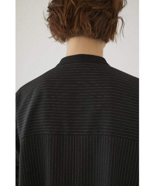 RIM.ARK シャツワンピース Stripe shirt OP ストライプシャツ