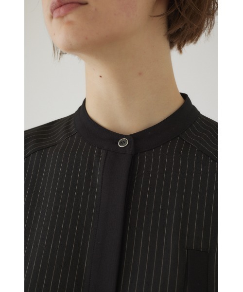 RIM.ARK シャツワンピース Stripe shirt OP ストライプシャツ