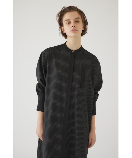 RIM.ARK シャツワンピース Stripe shirt OP ストライプシャツ