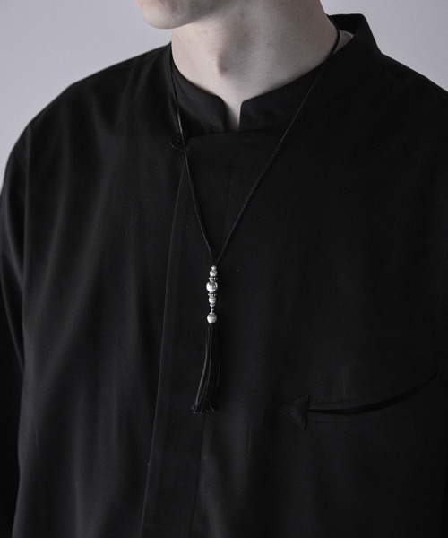 ネックレス SENTI_SILVER TASSEL NECKLACE メンズ レディースの画像