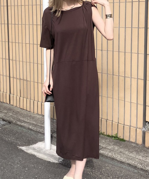 JUNYA WATANABE フラワーレース アシンメトリーワンピース XS