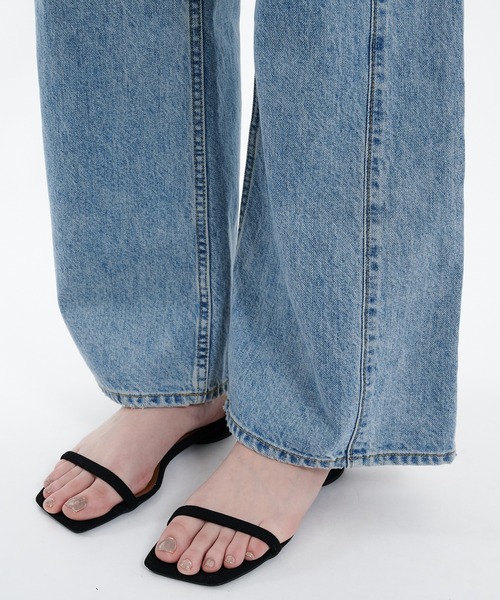 PUBLIC DENIM MULTI RELAX フレアデニム　デニム PUBLIC TOKYO（パブリックトウキョウ）の「PUBLIC DENIM