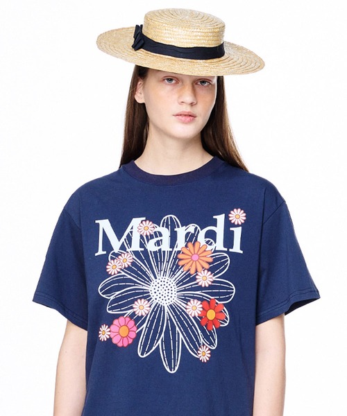 さらに100円引き◆Mardi Mercredi◆TSHIRT FLOWERMARDI BLOSSOM Mardi Mercredi tシャツ TSHIRT FLOWERMARDI BLOSSOM レディース