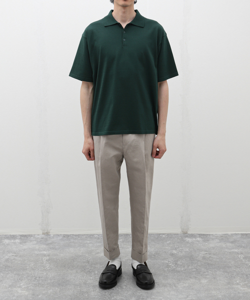 新品4.5割引 ATON エイトン 半袖ポロシャツ 4 size M/L 2025年最新】ATON 割引オプション：通常商品 ポロシャツの人気