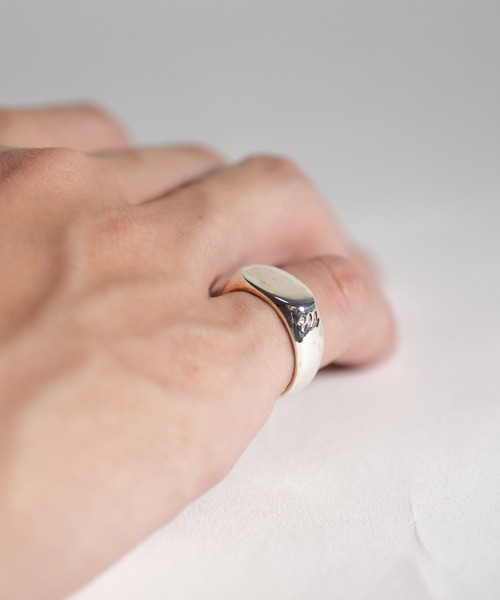 meltum 指輪 リング SMALL SIGNET RING / スモールシグネットリング