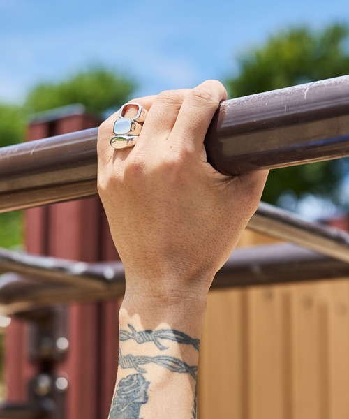 meltum（メルタム） 指輪 リング SMALL SIGNET RING / スモール