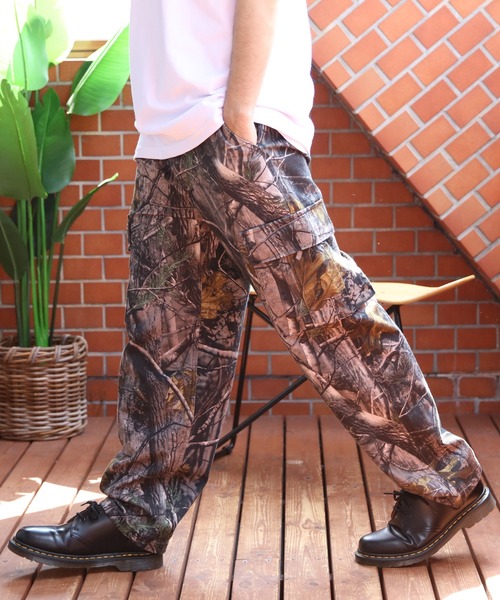 8 カーゴパンツ プリントカーゴパンツ メンズ レディース : ZOZOTOWN