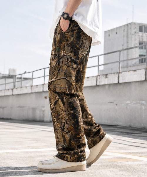 8 カーゴパンツ プリントカーゴパンツ メンズ レディース : ZOZOTOWN