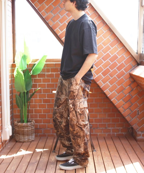 8 カーゴパンツ プリントカーゴパンツ メンズ レディース : ZOZOTOWN