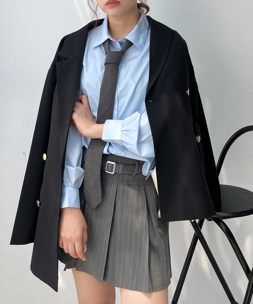 AS KNOW AS（アズノゥアズ） ジャケット テーラードジャケット ダブル