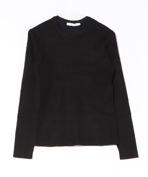 AMERICAN HOLIC ニット セーター バイパチクルーネックリブニットプル