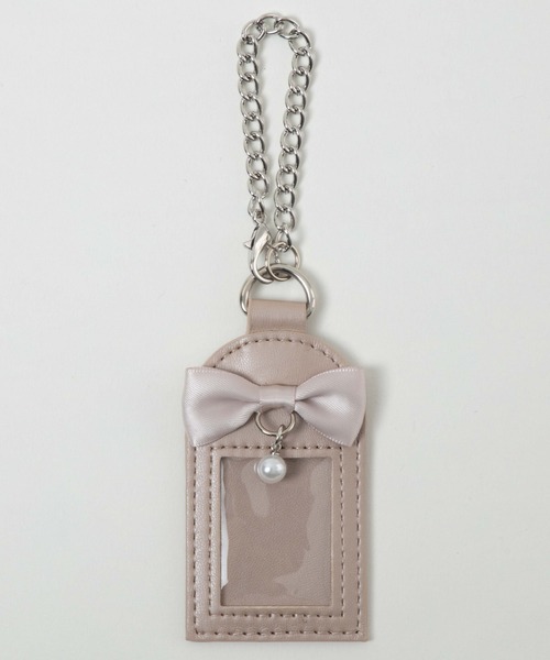 WEGO（ウィゴー） カードケース WEGO/パールリボンIDフォトケース