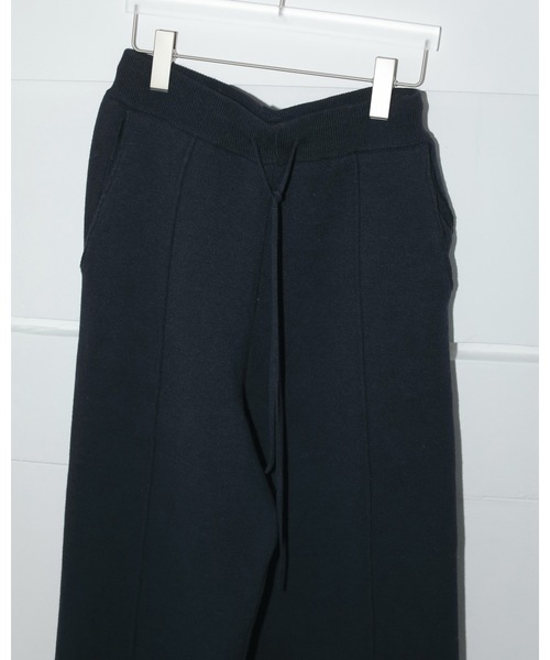 anuke パンツ Pintuck Knit Pants レディース : ZOZOTOWN Yahoo