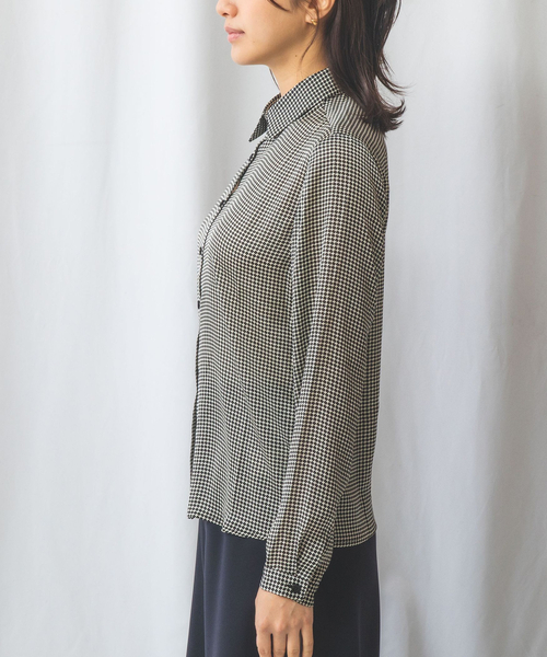 NARACAMICIE（ナラカミーチェ） ブラウス シャツ 「NARACAMICIE」幾何
