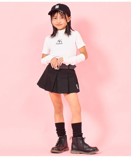 ANAP kids（アナップキッズ） スカート 「ジュニアお揃い」ベルト付