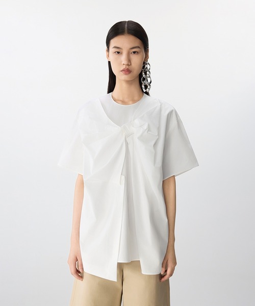 ブラウス シャツ Breeze Tie Asym Shirt / リボンシャツブラウス レディース
