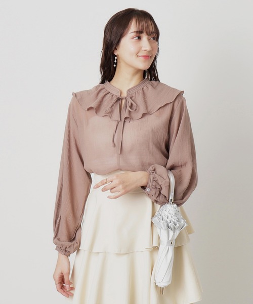 LANVIN en Bleu 折りたたみ傘 遮光 晴雨兼用 折りたたみ日傘