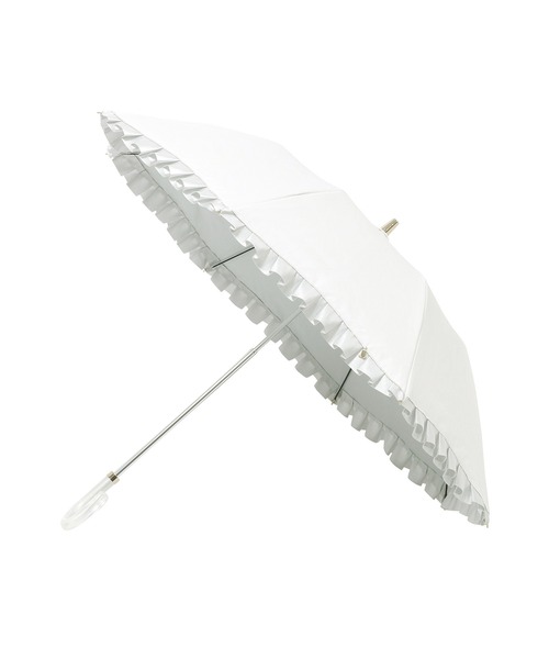LANVIN en Bleu 折りたたみ傘 遮光 晴雨兼用 折りたたみ日傘