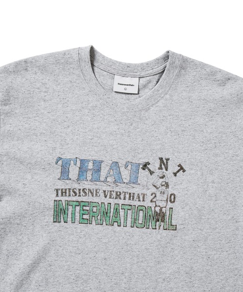 thisisneverthat tシャツ International Team Tee メンズ