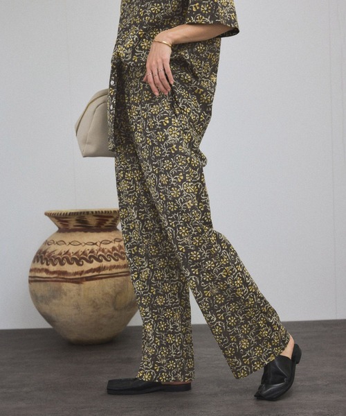 COUTURE D'ADAM - 未使用 25SS COUTURE D'ADAM Block print