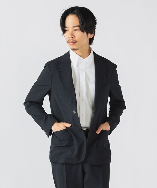 美品✨ビームスハート　L テーラードジャケット　紺ブレザー　段返り背抜きネイビー 予約受付中9月中旬入荷予定】紺ブレ 紺ブレザー ネイビー