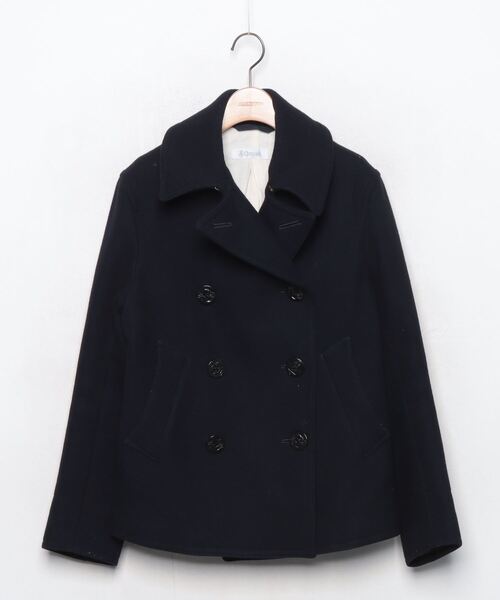 ORCIVAL（オーシバル） ピーコート - ネイビー レディース : ZOZOTOWN