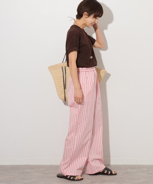 セール❗️JOURNALSTANDARD relume ストライプスラックス JOURNAL STANDARD relume パンツ GOODIES CLUB ストライプパンツ