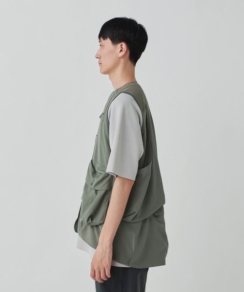snow peak（スノーピーク） ベスト ジレ Insect Shield Mesh Vest