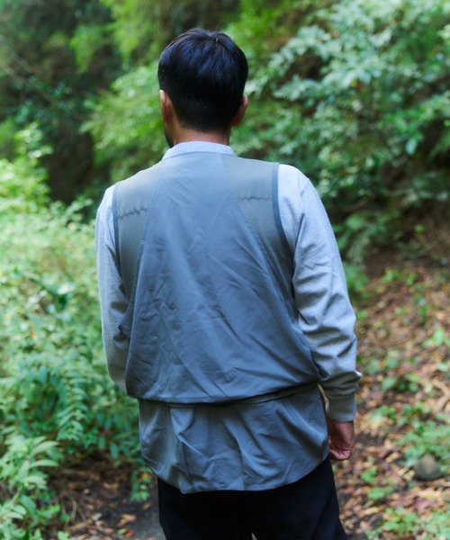 snow peak（スノーピーク） ベスト ジレ Insect Shield Mesh Vest