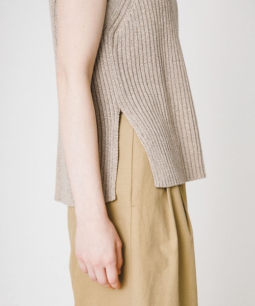 LAATO ニット セーター ame sri knit tank レディース