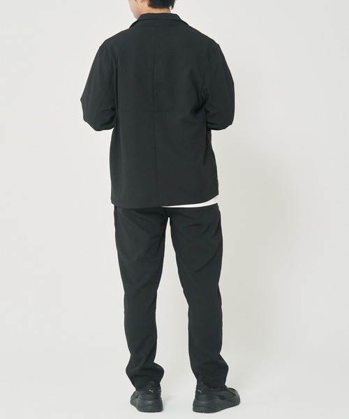 ROUGH TRADE ジャケット テーラードジャケット シアサッカー