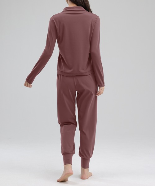 HYS SHOP レギンス スパッツ 「大きいサイズ有/セットアップ」長袖2WAY
