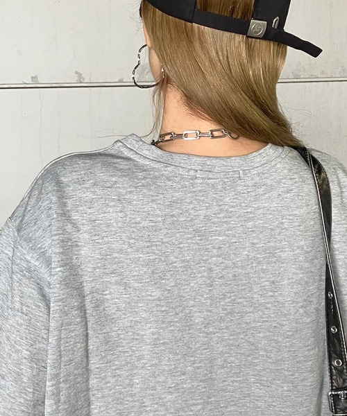 non-hedge（ノンヘッジ） tシャツ 半袖 ヒョウ柄半袖ビッグTシャツ