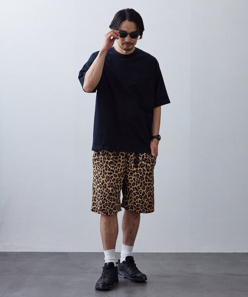 グラミチ FREAK'S STOREブラックショートパンツ 新品 FREAK'S STORE パンツ 限定展開 GRAMICCI×FREAK'S STORE