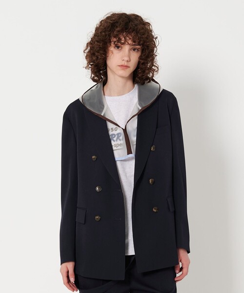 美品【6(ROKU)】SHAGGY CHECK PIPING定価¥64900 レディース