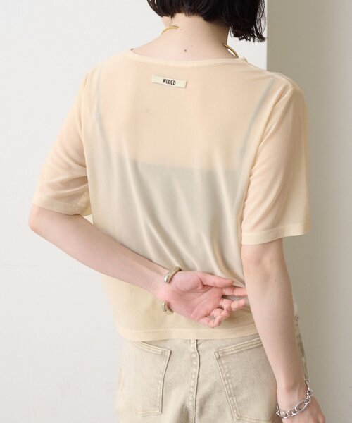 omekashi NUDED チュールT NUDEDチュールT（Tシャツ/カットソー）｜Omekashi（オメカシ）の
