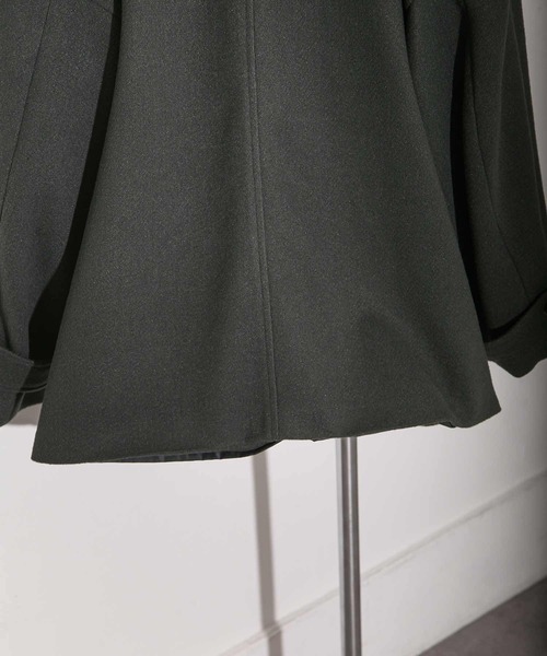 「Nilway」 ピーコート LARGE チャコール メンズ_画像6