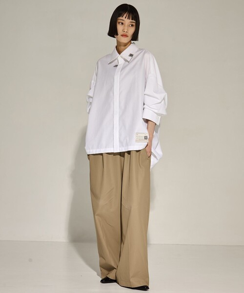 TOGA PULLA トーガ 19ss ストレッチタフタ ジャンプスーツ結婚式 TOGA オールインワン 「TOGA PULLA/トーガプルラ」High twist