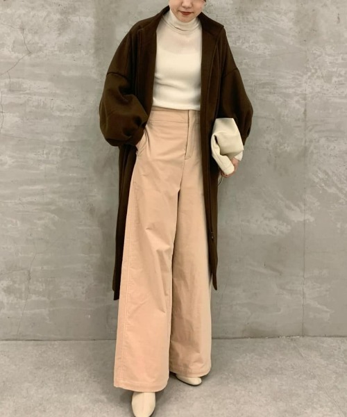 BEARDSLEY（ビアズリー） コート M ベージュ レディース : ZOZOTOWN