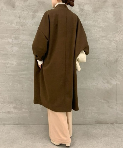 BEARDSLEY（ビアズリー） コート M ベージュ レディース : ZOZOTOWN