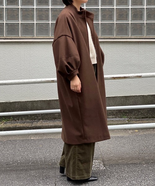 BEARDSLEY（ビアズリー） コート M ベージュ レディース : ZOZOTOWN