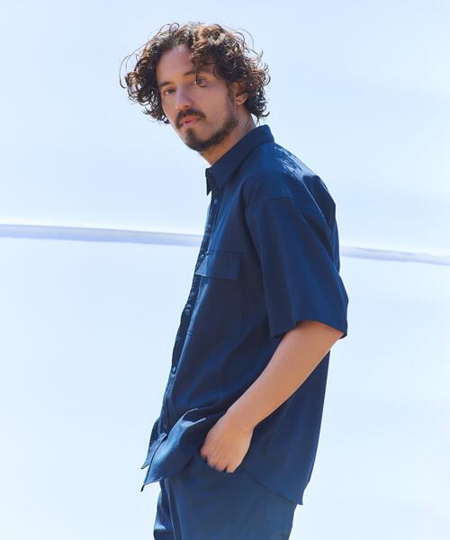 アーバンリサーチ サニーレーベル（URBAN RESEARCH SonnyLabel）/OOPSノビイルダブルポケットシャツ URBAN RESEARCH Sonny Label シャツ OOPSノビイルダブルポケットシャツ