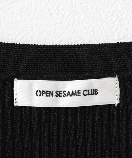open sesame club オープンセサミクラブ トップス 半袖 ニット OPEN SESAME CLUB ニット セーター 「OPEN CLUB/オープン セサミ