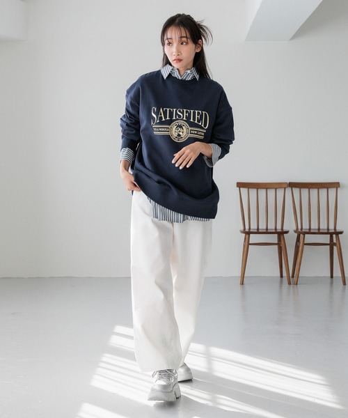 [LOWRYS FARM] Denim брюки MEDIUM желтый женский 