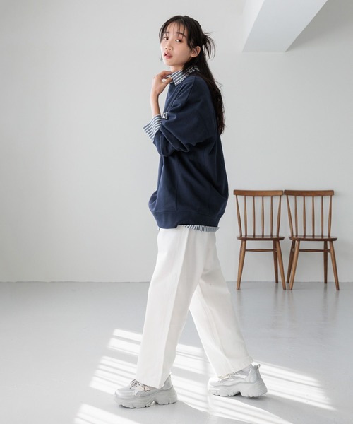[LOWRYS FARM] Denim брюки MEDIUM желтый женский 