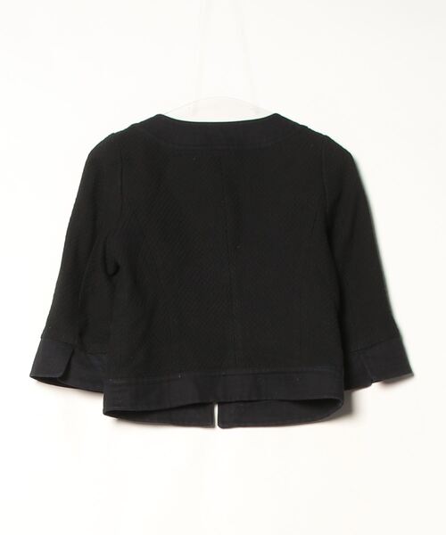 「Rubyrivet」 ツイードジャケット 36 ネイビー レディース_画像2