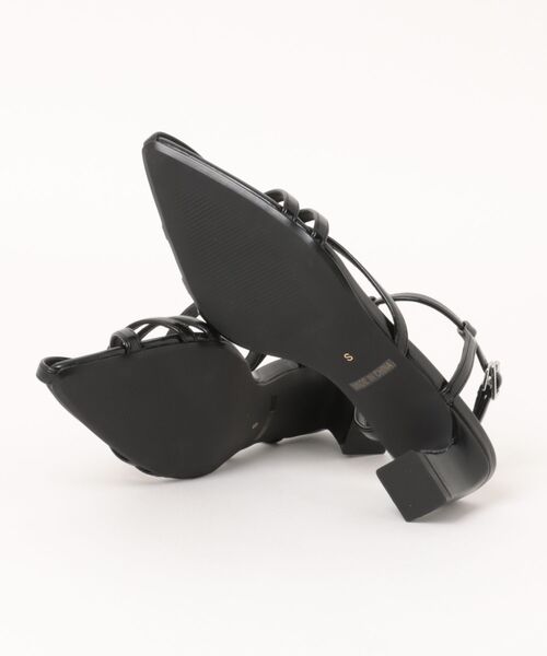 MOUSSY（マウジー） サンダル 夏 POINTED CROSS STRAP サンダル
